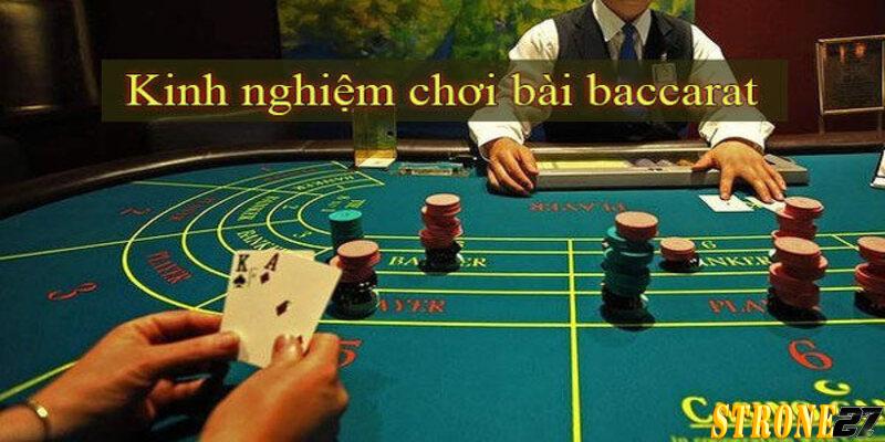 Các lưu ý khi chơi Baccarat casino