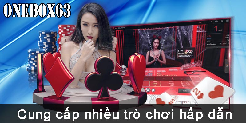 Cung cấp nhiều trò chơi trực tuyến thú vị